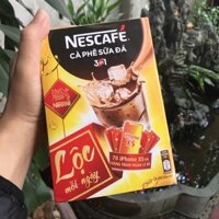 (Hsd 1/11/2020 )Cafe sữa đá nescafe 3 in 1 ( 10 gói/20g)