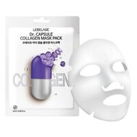 (HSD: 1/2027) Hộp 10 Miếng Mặt Nạ Tăng Độ Đàn Hồi, Ngừa Lão Hóa Lebelage Dr.Capsule Collagen Mask Pack 25mlx10