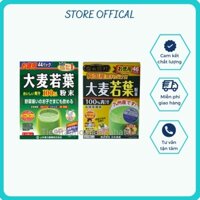 HSD 2024 - Bột lúa non golden 46 gói - Trà lúa mạch Grass Barley 44 gói nội địa Nhật Bản