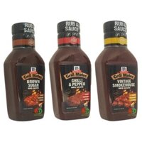 (HSD 2025) Sốt ướp BBQ McCormick chai 500g