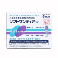 [Hsd 2026] Nước mắt nhân tạo Santen Soft Santear (5mlx4)
