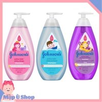 [HSD 2027] Sữa tắm / Dầu gội Johnson ‘s Baby óng mượt bé gái và thơm mát năng động 500ml