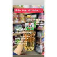 (HSD: 21/10/2026) Giấm thực vật 1L Kobe Bussan Nhật Bản