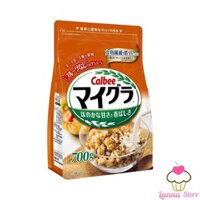 [HSD 3/2023] Ngũ cốc Calbee ăn kiêng giảm cân Nhật Bản mix hoa quả trái cây sữa chua dùng ăn sáng - CAM LÚA MẠCH 700g