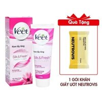 (HSD: 3/2026) Kem Tẩy Lông Cho Da Thường Veet Silk & Fresh (50g)
