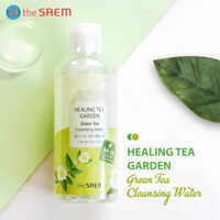 [HSD 5/24] Nước Tẩy Trang Sạch Dành Cho Da Mụn Trà Xanh the SAEM Healing Tea Garden Green Tea Cleansing Water 300ml