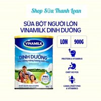 [HSD T1-2027] [Mẫu Mới] Sữa Bột Nguyên Kem Có Đường Vinamilk Dinh Dưỡng - Hộp Thiếc 900g.