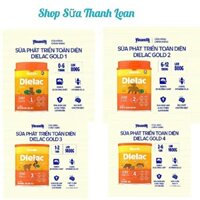 (HSD T1-2027) (Mẫu Mới) Sữa Bột Vinamilk Dielac Alpha Gold Số 1/ 2/ 3/ 4 Hộp 400g/ 800g/ 1400g.