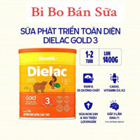 [HSD: T10-2026] COMBO 2 LON Sữa Bột Vinamilk Dielac Alpha Gold Số 3 - 1400g [1-2 Tuổi]