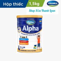 [HSD T11-2025] Sữa Bột Vinamilk Dielac Alpha Step 4 - Hộp Thiếc 1.5kg.