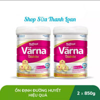 [HSD T11-2026] [Tích Điểm] COMBO 2 Hộp Sữa Bột Nutifood Varna Diabetes 850G.