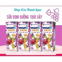 [HSD T12-2024] Thùng Sữa Pha Sẵn Nutricare Smarta Grow 180ml Vị Nho Dinh Dưỡng Cho Trẻ Thấp Còi.