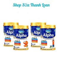 (HSD T12-2026) Sữa Bột Vinamilk Dielac Alpha Số 1/ 2/ 3 - Hộp Thiếc 400g/ 900g/ 1500g.