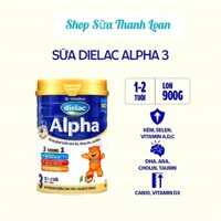 [HSD T12-2026] SỮA BỘT VINAMILK DIELAC ALPHA 3 LON 900G.