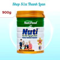 [HSD T2-2027] Sữa Bột Nguyên Kem NutiFood 900g.