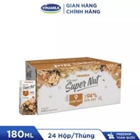 [HSD T4-2023] Thùng 24 Hộp Sữa 9 Loại Hạt Vinamilk Super Nut 180ml