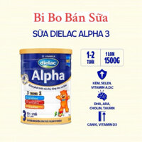 [HSD: T7-2026] Sữa Bột Vinamilk Dielac Alpha Số 3 - Lon 1.5kg [1-2 Tuổi]