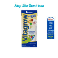 [HSD T8-2025] COMBO 4 Lốc 16 Hộp Sữa Pha Sẵn Vitagrow Hộp 180ml Phát Triển Chiều Cao.