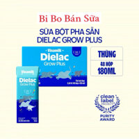 [HSD: T9-2025] Thùng 48 Hộp Sữa Non Vinamilk Dielac Grow Plus - 180ml [Sữa Uống Dinh Dưỡng]