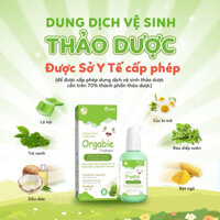 hsd2028-Vệ Sinh Vùng Kín Cho Bé Gái Orgabie Tradimed Từ Sơ Sinh Đến Dậy Thì Dung Tích 100 ml Có Thể Thay Thế Sữa Tắm