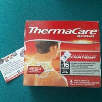 (Hsd:31.7.2027)MIẾNG DÁN NHIỆT GIẢM ĐAU VAI GÁY THERMACARE  - bán lẻ từng miếng