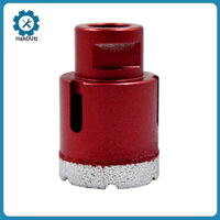 Hshduti 30-100mm M14 Mũi khoan kim cương hàn chân không cho gạch đá cẩm thạch Granite bê tông