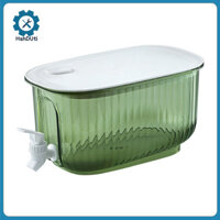 Hshduti 4L Máy phân phối đồ uống chống vỡ cho tủ lạnh Nước ép chanh Hộp đựng đồ uống trong suốt