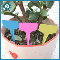 Hshduti Chậu Cây Nhãn Cọc 200 Chiếc Chống Thấm Nước Thực Vật Nhãn Thiết Kế Hình Chữ T Mầm Non Thẻ Cho Cây Chậu Hoa Chậu Tên Bút Đánh Dấu Cổ Phần Cho Sân Vườn