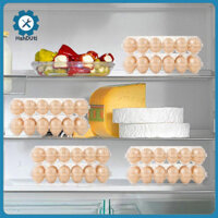 Hshduti Hộp đựng trứng có thể tái chế Dây buộc an toàn Hộp đựng trứng Hộp đựng trứng có thể tái sử dụng để trưng bày tại nhà và thị trường 50 chiếc Hộp nhựa trong suốt dành cho người mua Đông Nam Á