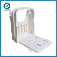 Hshduti Hướng dẫn sử dụng Máy thái bánh mì cho nhà bếp Hướng dẫn thái bánh mì có thể gập lại cho bánh mì tự chế Hướng dẫn sử dụng dễ dàng Máy cắt bánh mì mỏng cho nhà bếp Máy cắt lát bánh mì 3 kích cỡ cho bánh mì Bagels