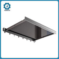 Hshduti Lắp đặt dễ dàng Máy sấy quần áo Lưới sấy quần áo có thể thu vào cho các vật phẩm nhỏ Lưới phơi quần áo treo tường tiết kiệm không gian với giá lưu trữ Lý tưởng cho Đông Nam