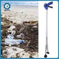 Hshduti Picker Litter Grabber cho phía sau đồ nội thất có thể gập lại Hộp đựng rác dài