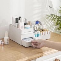 HSS Kệ để mỹ phẩm p - kệ để đồ trang điểm đa năng 2 tầng nhiều ô