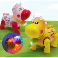 HT - ĐỒ CHƠI CON BÒ CHẠY PIN PHÁT NHẠC