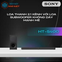 HT-S400 -Loa Thanh 2.1 Kênh Với Loa Subwoofer Không Dây Mạnh Mẽ