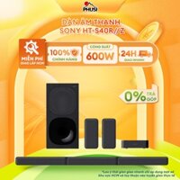 HT-S40R [MIỄN PHÍ GIAO LẮP HCM] Dàn âm thanh Bộ loa thanh Sony HT-S40R 600W Điều khiển qua Bluetooth