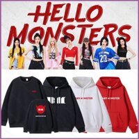 Ht2 BABYMONSTER 2025 HELLO MONSTER Áo Hoodie AHYEON RORA ASA dây kéo áo khoác TH2