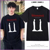Ht2 GD G-DRAGON Ubermensch 2025 Word Tour BIGBANG POWER Áo thun mùa hè tay ngắn hàng đầu TH2