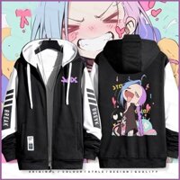 Ht2 LOL JINX Arcane Liên Minh Huyền Thoại anime Dây Kéo Áo Khoác Áo Unisex Top TH2