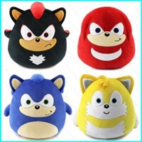 Ht3 Squishmallows Siêu Sonic Sang Trọng Đồ Chơi Sonic Knuckles Đuôi Búp Bê Nhồi Bông Quà Tặng Cho Trẻ Em Trang Trí Nhà Đồ Chơi Cho Trẻ Em TH3