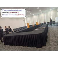 HT60 - áo ghế khăn bàn hội nghị, nhà hàng, khách sạn Hà Thành