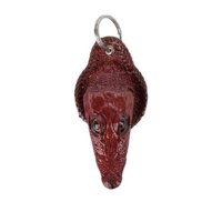 HT8218-19-20-21 - Móc khóa đầu cá sấu Huy Hoàng màu vàng, nâu đất, đen, nâu đỏ - Nâu đất