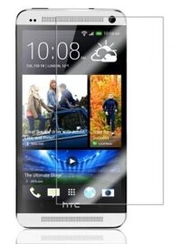 HTC One M7 - Cường lực mặt trước (Trong suốt)