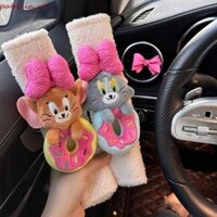 Htghtg Dây An Toàn Ô Tô Miếng Lót Vai, Đồ Dùng Nội Thất Ô Tô Dễ Thương 3D, Thời Trang Sáng Tạo Cá Tính Bảo Vệ Cao Cấp Xe Ô Tô