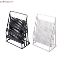 Htghtg Giá Để Đồ Sắt Nhà Búp Bê, Giá Sách Tỉ Lệ 1: 12 Giá Để Báo Thu Nhỏ, Cổ Điển Giả Vờ Chơi Trang Trí Hàng Ngày Kệ Báo Giá Búp Bê Mô Hình Trẻ Em