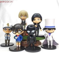 Htghtg Hình Mẫu Quà Tặng Edogawa Konan Scultures PVC Thám Tử Lừng Danh Conan Đồ Chơi Búp Bê Anime Sưu Tập Mô Hình Búp Bê Đồ Trang Trí