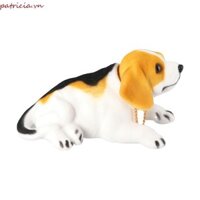 Htghtg Lắc Đầu Chó Husky Xe Trang Trí Shepherd Nội Thất Nhà Quà Tặng Sáng Tạo St Bernard gật đầu Con Chó Con Búp Bê