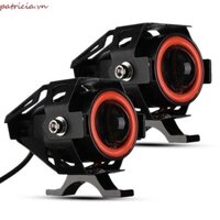 Htghtg Lái Xe Moto Spotlight MINI U7 Đèn Trang Trí LED Siêu Sáng Phụ Kiện Xe Máy Đèn