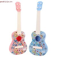Htghtg Mô Phỏng Đồ Chơi Đàn Ukulele, Động Vật Có Thể Chơi Đồ Chơi Đàn Guitar Trẻ Em, Thời Trang Cổ Điển 4 Dây Bền Nhạc Cụ Đồ Chơi Trò Chơi Ngoài Trời