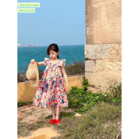 HTK- Váy hoa lá Sofia Candy size 12/18m-10y
